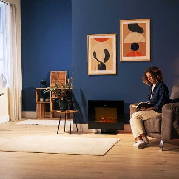 Cecotec Elvärmare ReadyWarm 2700 Design Flames Black