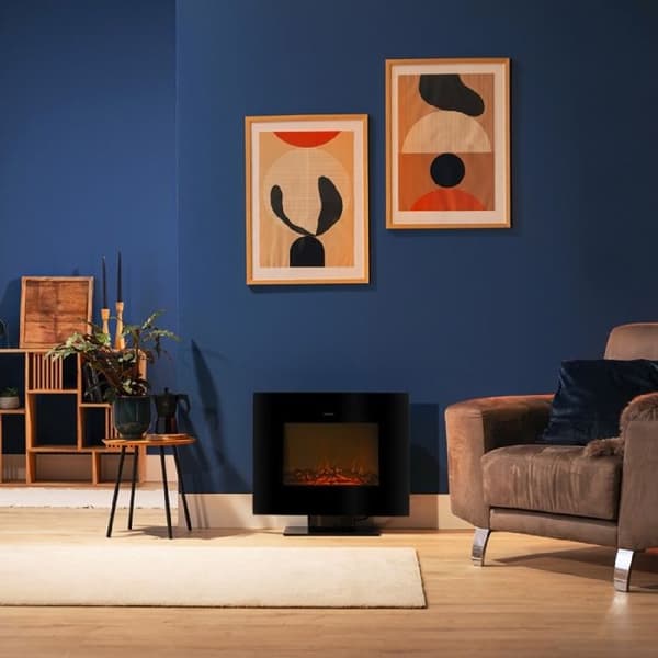 Cecotec Elvärmare ReadyWarm 2700 Design Flames Black