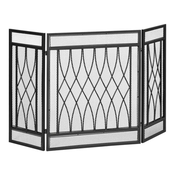 Rootzin takkapalonsuoja - Spark Trap - Turvaesde - Takoreutatyyli - Optimaalinen suojaus - 126 cm x 3cm x 80 cm