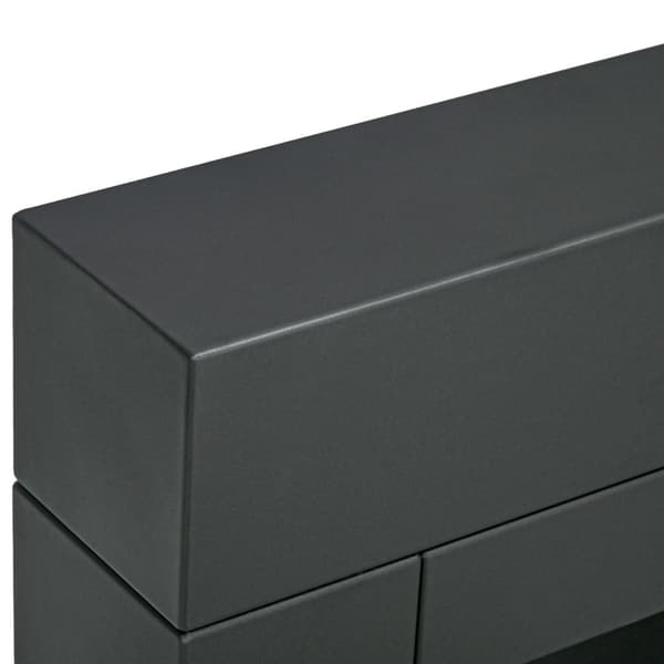 Rootzin bioetanoli takka - etanoliliesi - savuton lämmitin - 3 tunnin palamisaika - 73x20x75cm - kattaa 20-25m² - musta