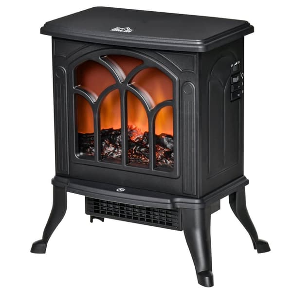 Rootz Electric Face - Lämmitin - Flame Effect - Viihtyisä tunnelma - 37,3L x 23.1W x 44H CM