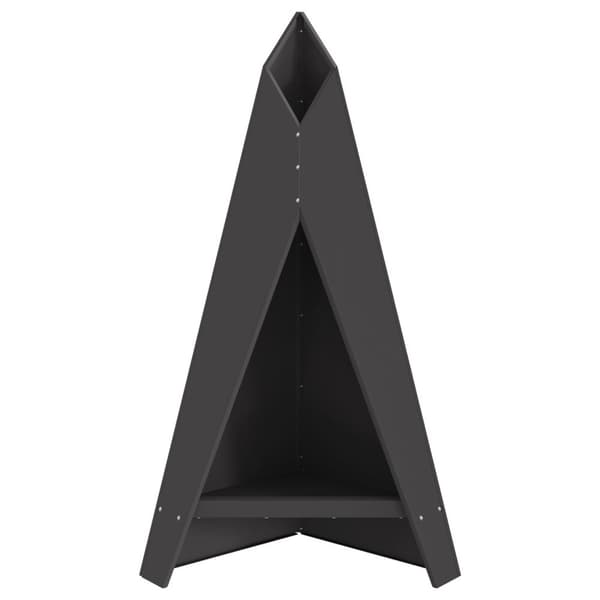 vidaXL Tulipesä Pyramid 58x36x100 cm Säänkestävää Terästä
