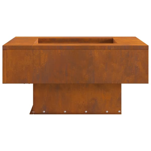 vidaXL Väderbeständig stål/Brun Corten Stål 60 x 60 x 30 cm