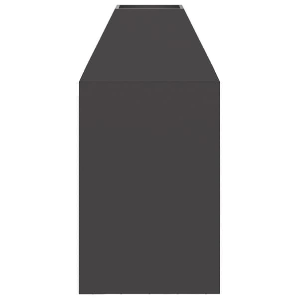 vidaXL Tulipesä Musta 50x50x100 cm Teräs