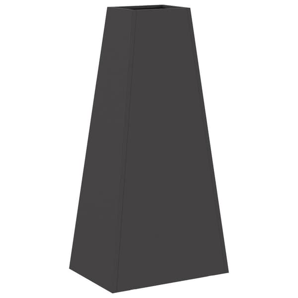 vidaXL Peis Svart 50x35x100 cm Stål