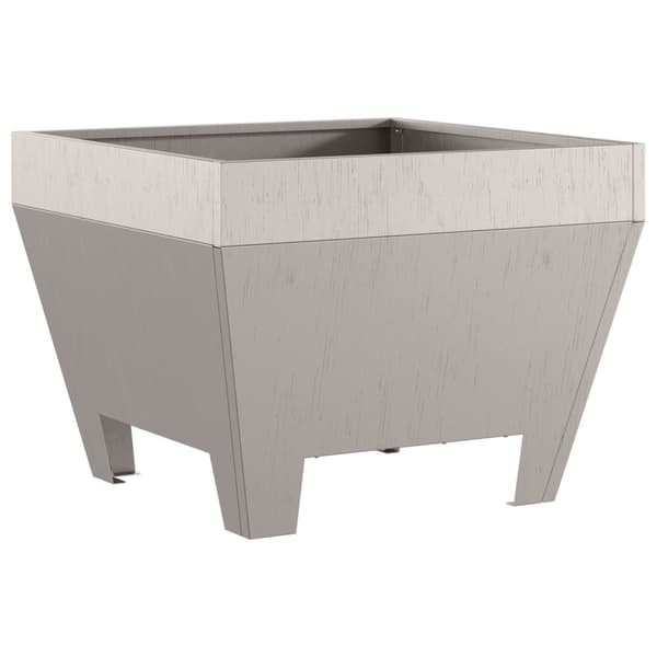 vidaXL Forvitret stål/Brun Forvitret stål 50 x 50 x 38 cm Robust
