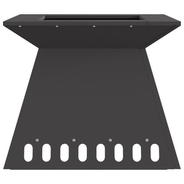 vidaXL Kallvalsat stål/Svart Kallvalsat stål Medioker Hållbar