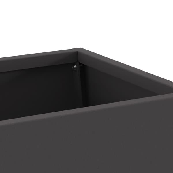 vidaXL Tulisija puukasalla Musta 60x35x100 cm Teräs