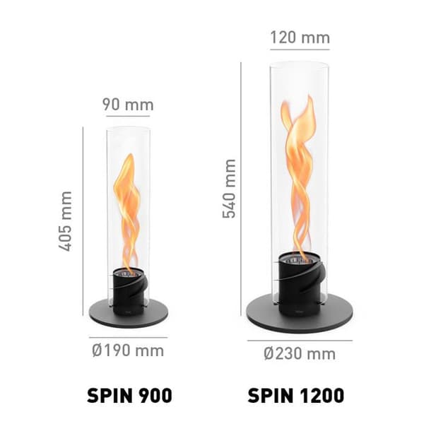 Bordslampa Spin 900 Svart