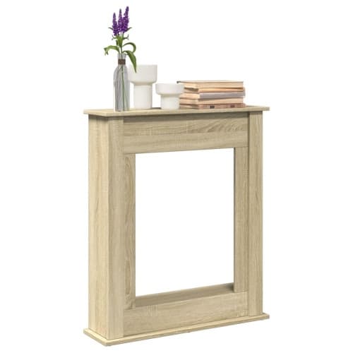 Spiselkrans sonoma-ek 75x20x87,5 cm konstruerat trä