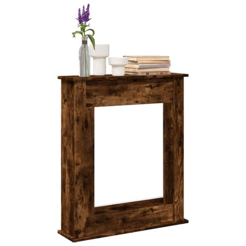 Spiselkrans rökfärgad ek 75x20x87,5 cm konstruerat trä