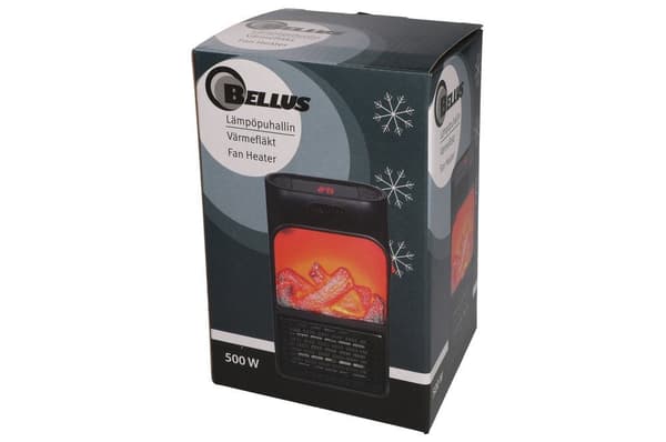 Bellus Varmeblæser Pejs, mini 500W