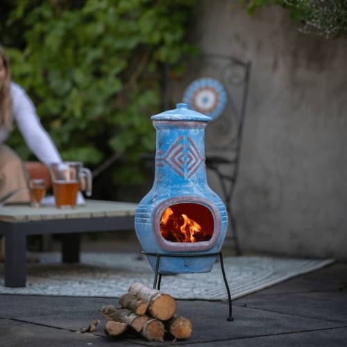 RedFire Eldstad Colima lera havsblå/röd 86031