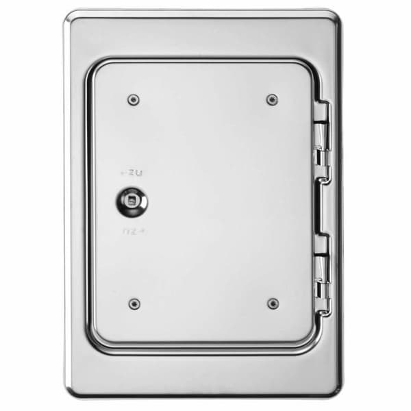 Upmann Öppen spis - 10250 - K18 SV Silver Öppen spisdörr 18 x 25