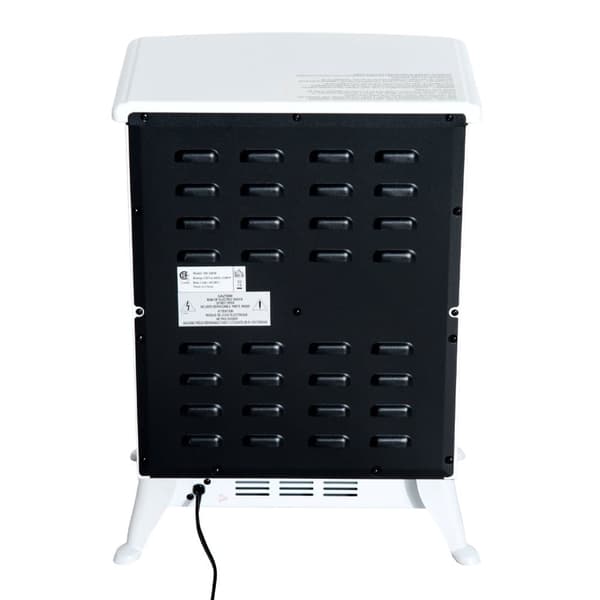Elektrisk Pejs, 41.5x28x54.8 cm, Hvid