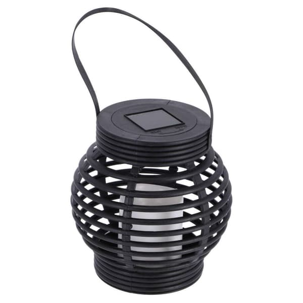 Grundig Soloar LED Lantaarn 15x16 cm musta