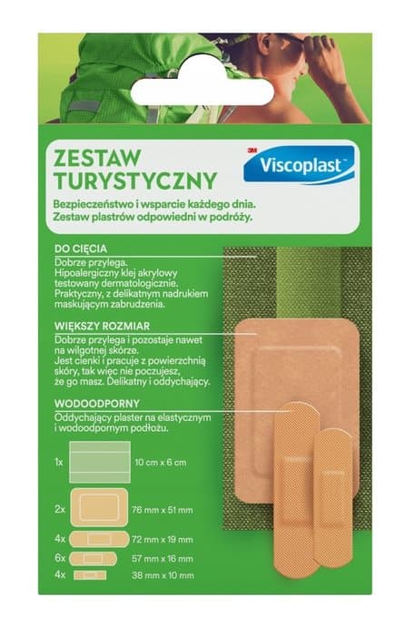 Viscoplast plaster rejsesæt 17 dele