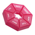 Miniatyrbild 8 av 9: Praktiskt Dosett Medicinask Doseringsask (7 fack)