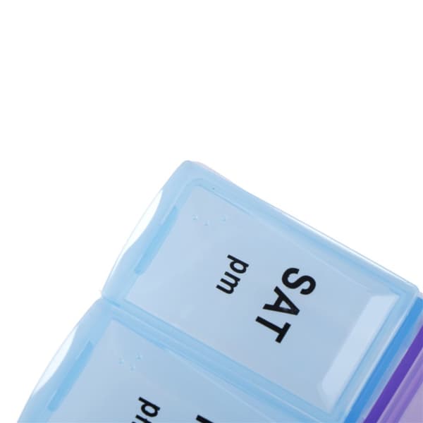 Praktiskt Medicinask Tablettask Dosett (14 fack)