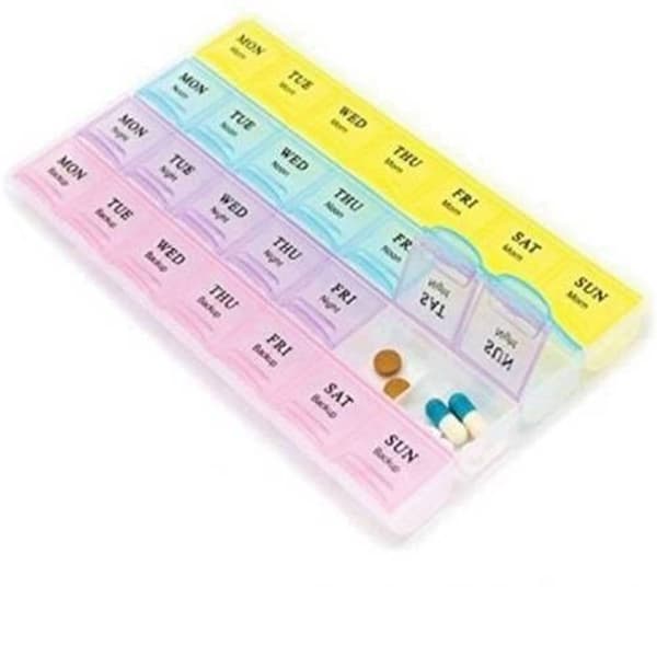 Medicinsk Dosettask - Veckoask (28 fack) Medicinsk Dosettask - Veckoask (28 fack)