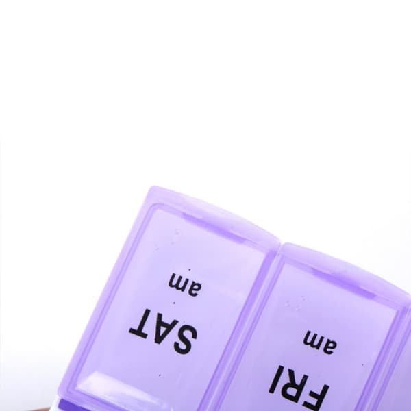Lättanvänd 14 Fack Medicinask Tablettask Dosett
