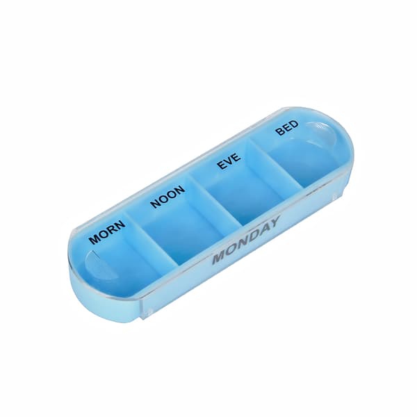 Praktisk Dosett Medicinask 28 Fack Veckoask Medicinlåda