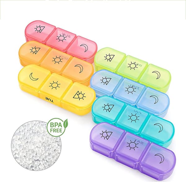 Dosett - Medicinask - 21 fack (Veckodosett)
