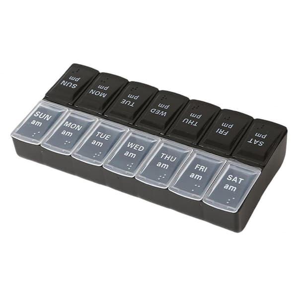 Praktiskt Dosett Medicinask Tablettask
