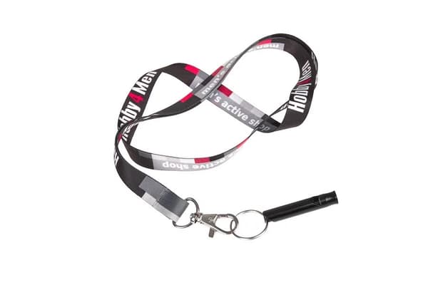 Survival fløjte GUARD WHISTLE aluminium sort (YC-010-BL)