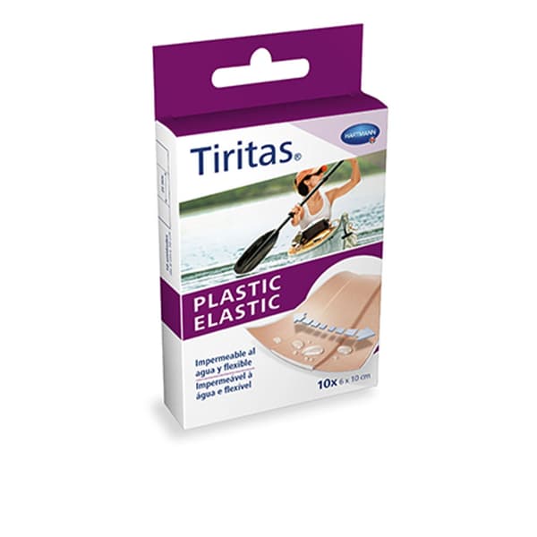 PLASTIC ELASTIC BANDAGES 6x10cm 10 units