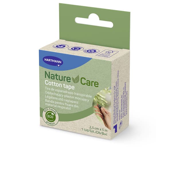 HARTMANN NATURE&amp;CARE cotton plaster 2.5 cm x 5 m 1 u
