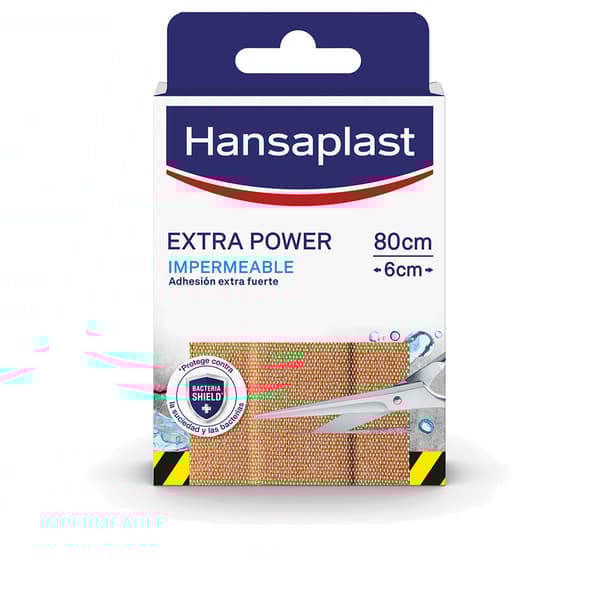 HANSAPLAST HP EXTRA POWER dressing strip 0.8 x 6 cm 1 u