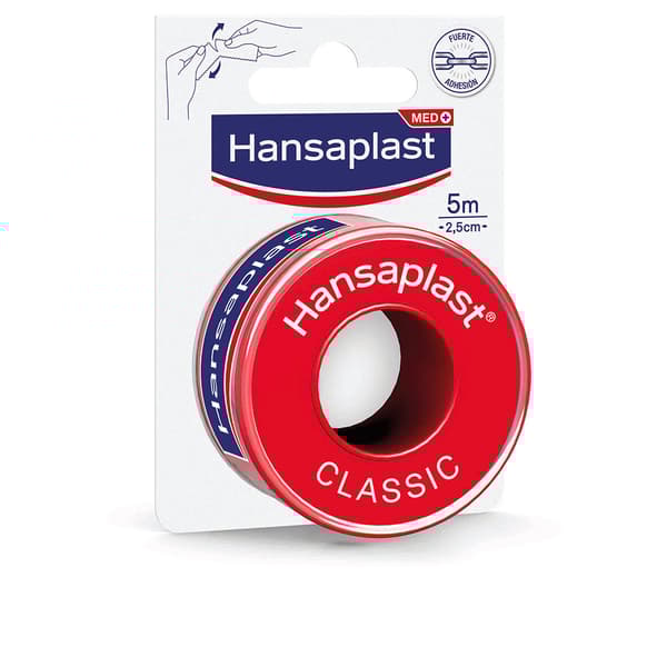HANSAPLAST HP CLASSIC satin fabric dressing strip 5 mx 2.5 cm 1 u