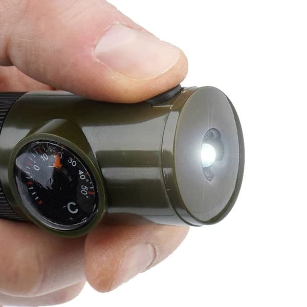 Mil-Tec selviytymispilli 6-in-1 oliivinvihreä
