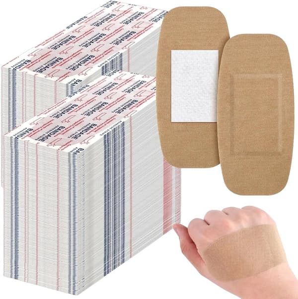 Pcs Flexibla Adhesiva Bandage, Andningsbart Tyg, Storlek 2 x 4 Tum,800