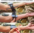 Miniatyrbillede 6 af 7: Auledio Turnstile Tactical Turniquet Emergency Kit til jagt og vandreture, til udendørs alvorlige nødsituationer og blodtabskontrol varevogn