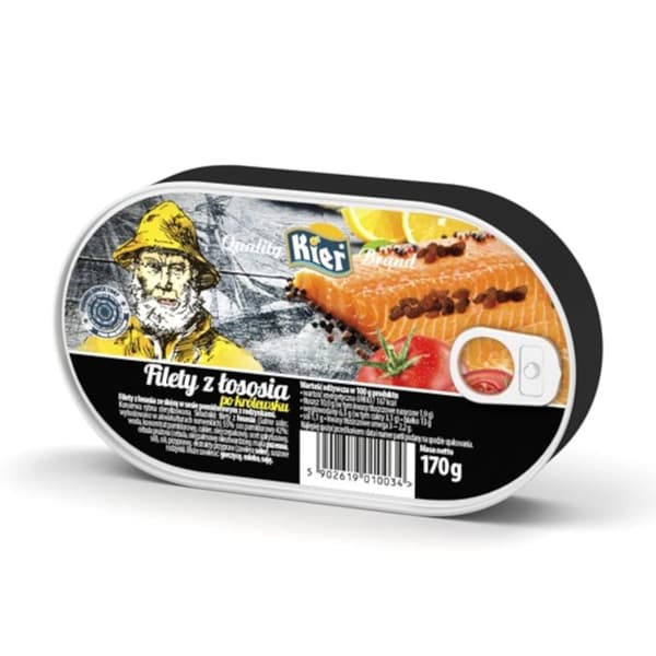 Lohifileet kuninkaallisessa tyylissä 170g