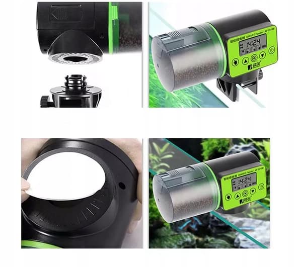 AUTOMATISK AKVARIUMMATARE FÖR FISK XL 200 ml