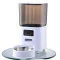 Miniatyrbild 1 av 2: Smart kattmatare, 3,5L kapacitet, LCD-display,Enkel skål WIFI