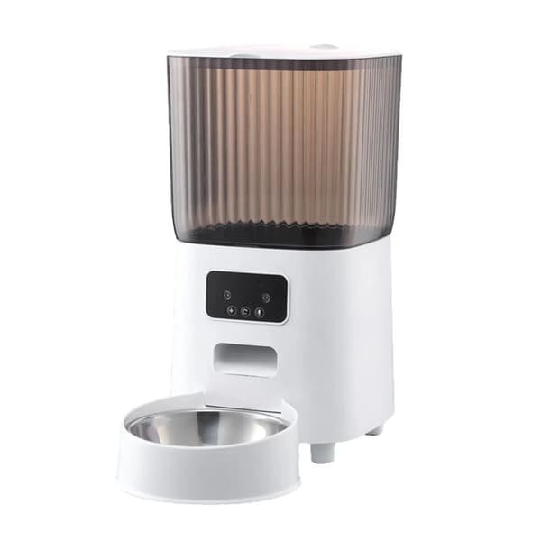 Smart Pet Feeder, 5L kapacitet, dubbel strömläge, WIFI 2.4G,VIT