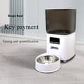 Miniatyrbillede 2 af 2: 5L Pet Foder, Smart Kontrol, Stor Kapacitet,Enkelt skål knap, 5L