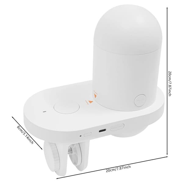 Smart automatisk fiskefoder, 230 ml kapacitet, 2K HD kamera,HVID