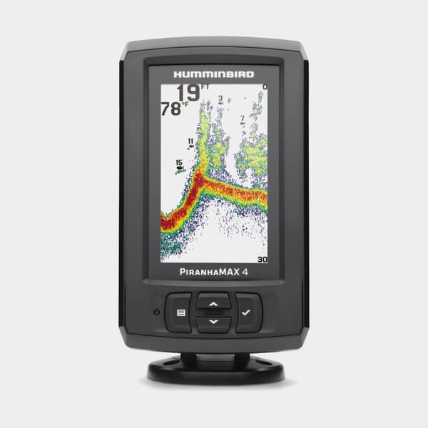 Ekolod Humminbird PiranhaMAX 4, 4.3" + givare (fast frekvens)