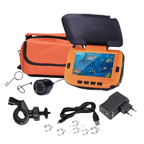 Underwater Fishing Camera, 300 000 Pixel Upplösning, 4,3-Tums LCD Skärm,20m EU-kontakt