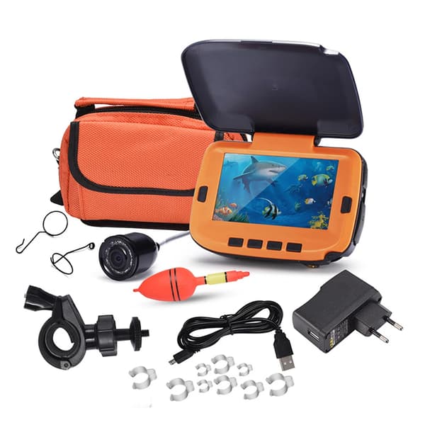 Underwater Fishing Camera, 300 000 Pixel Upplösning, 4,3-Tums LCD Skärm,20m EU-kontakt