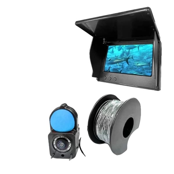 Bærbar Fiskefinder, 1080P Opløsning, 220° Synsvinkel,30m