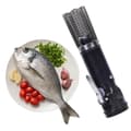 Miniatyrbillede 1 af 2: Bærbar Elektrisk Fiskeskala Fjerner, 120W Effekt, Ergonomisk Design,sort