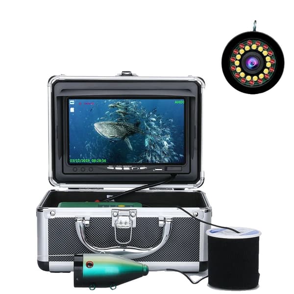 Vedenalainen kalakamera, 7" HD-näyttö, 30 LED-yönäkö, DVR-tallennus,F7AD-2L-15M