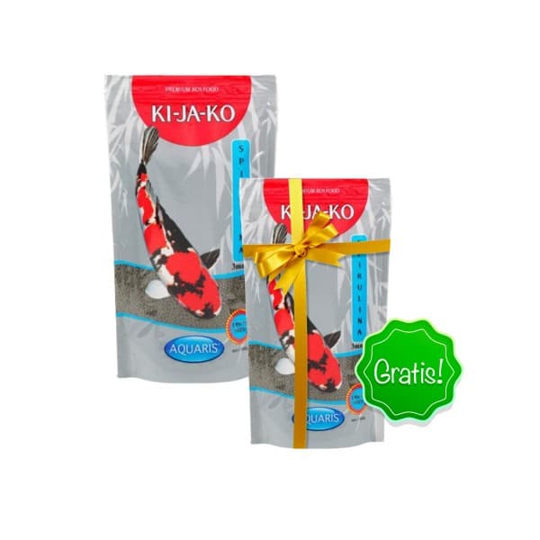 Koi fiskemat KI-JA-KO Spirulina Plus 1 kg / 3mm + 500g (gratis)