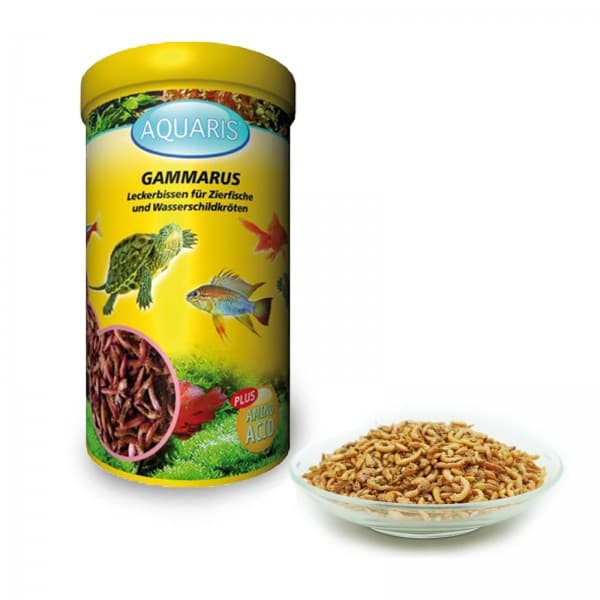 Akvarium fiskemat - AQUARIS Gammarus - 110 g / 1 l